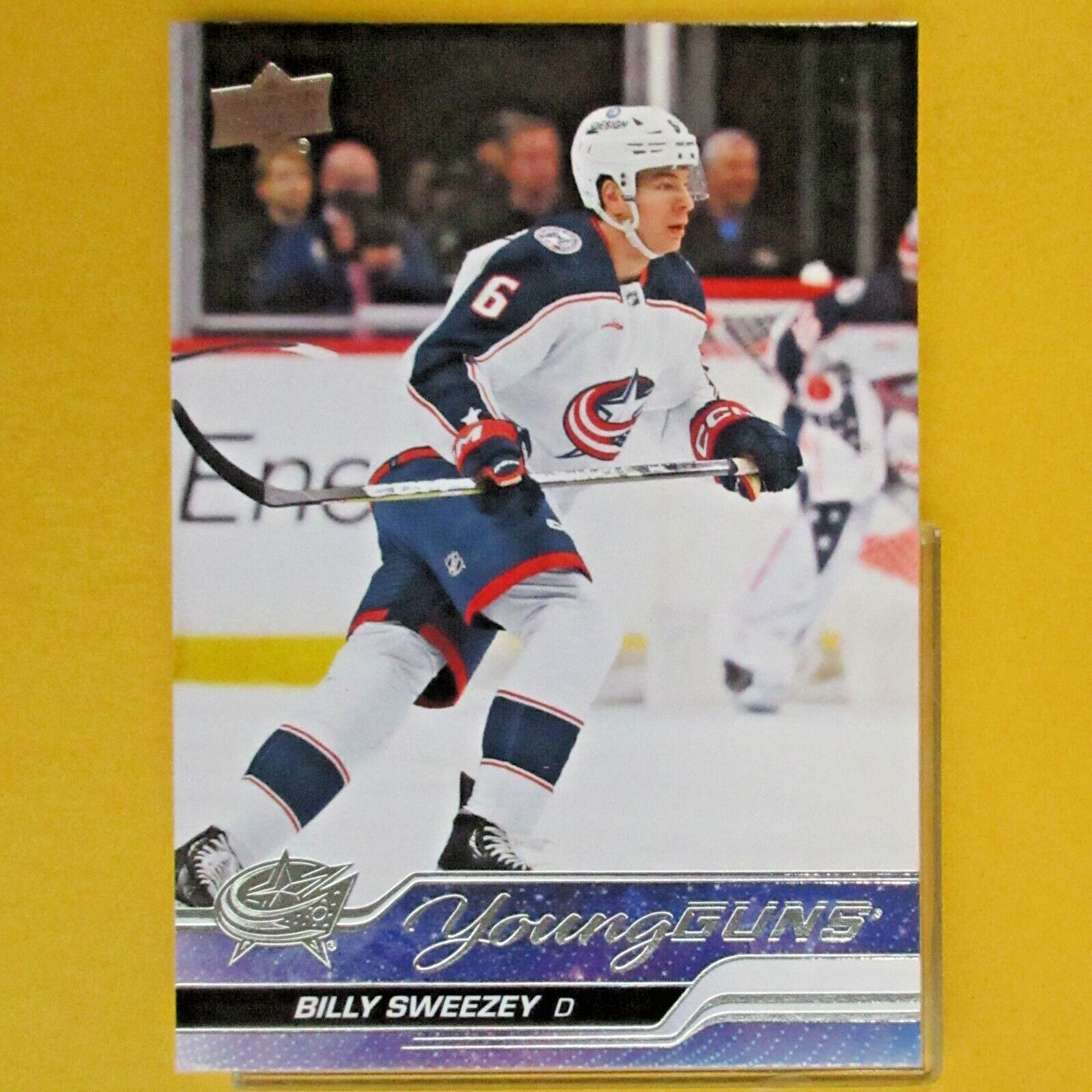 2023-24 Upper Deck Series 2 Young Guns #487 Billy Sweezey Columbus Blue Jackets